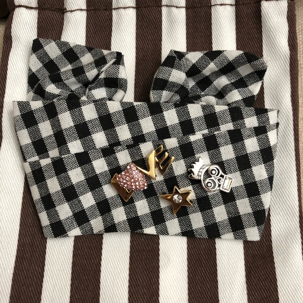 Henri Bendel Graffiti Fabric Bracelet
